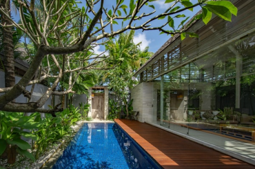 Rumah di Indonesia Paling Pas Berdesain Modern Tropis